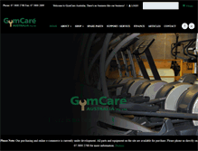 Tablet Screenshot of gymcareaustralia.com.au